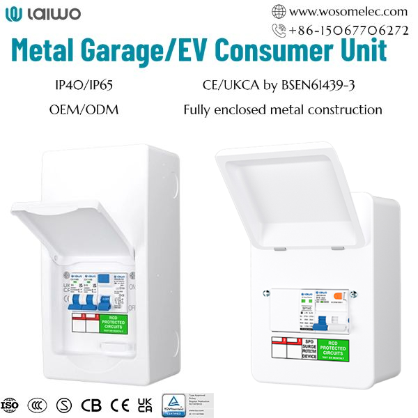 Surface Mounted Metal Garage Unit-wosomelecSurface Mounted Metal Garage Unit-wosomelec